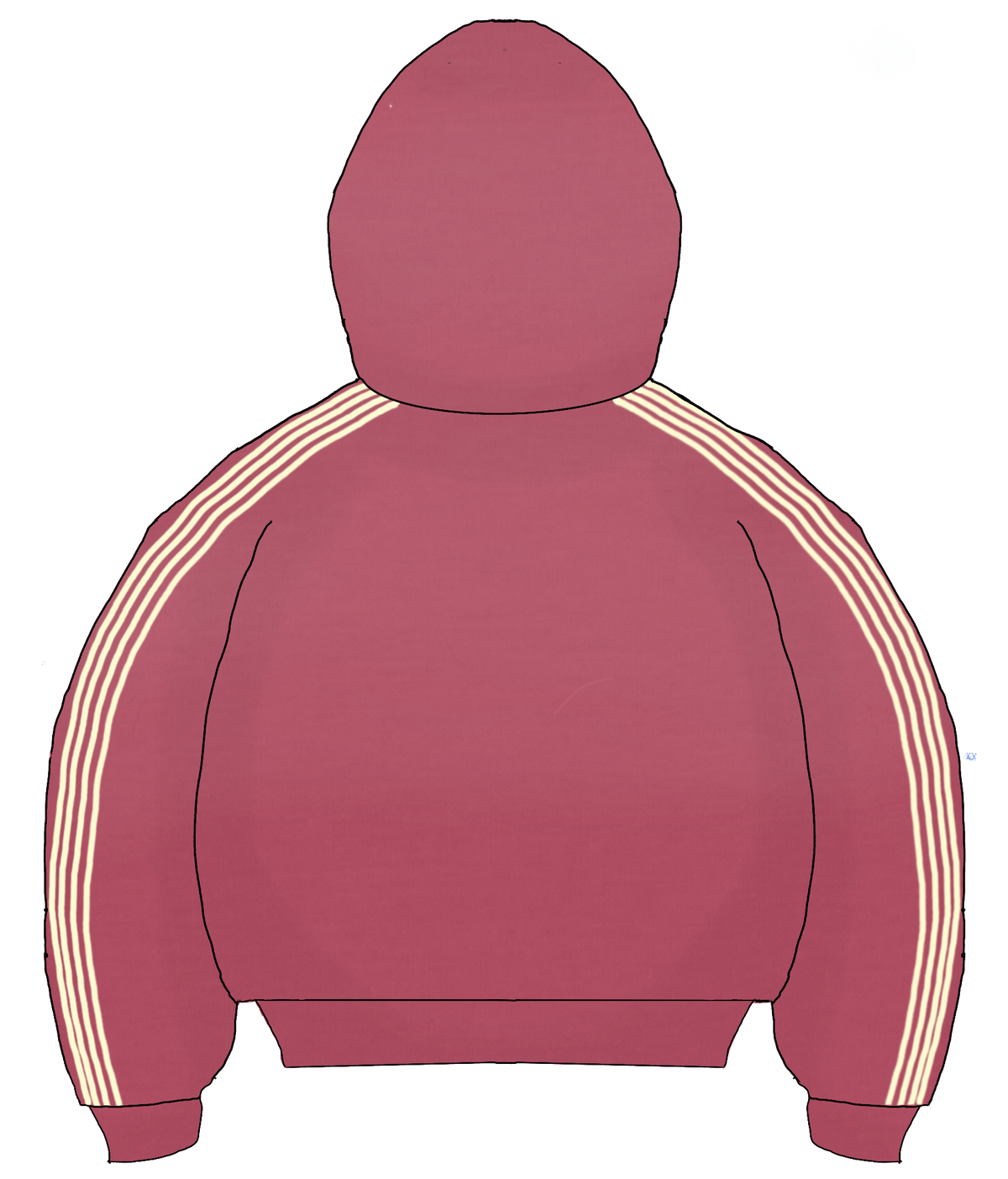 ROSE PATHWAYS HOODIE